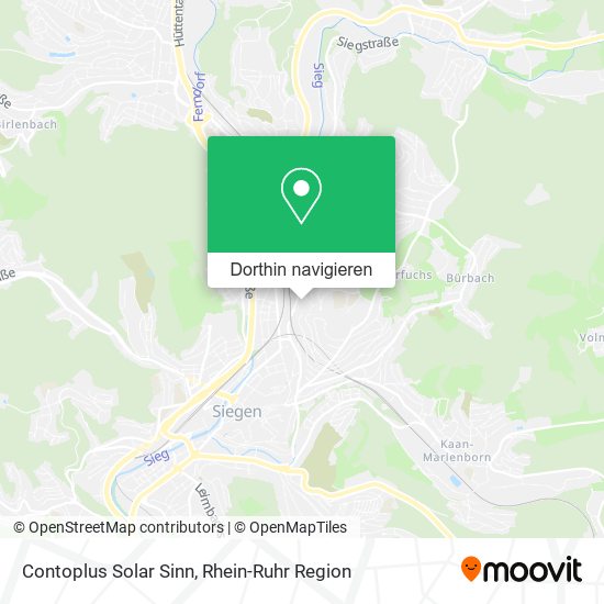 Contoplus Solar Sinn Karte