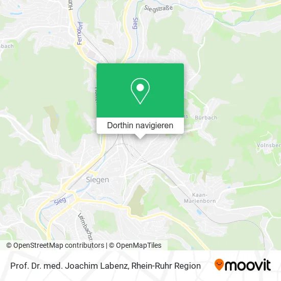 Prof. Dr. med. Joachim Labenz Karte