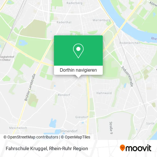 Fahrschule Kruggel Karte