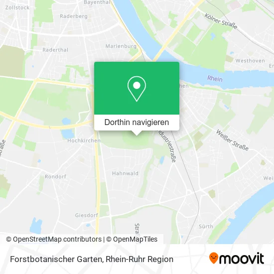 Forstbotanischer Garten Karte