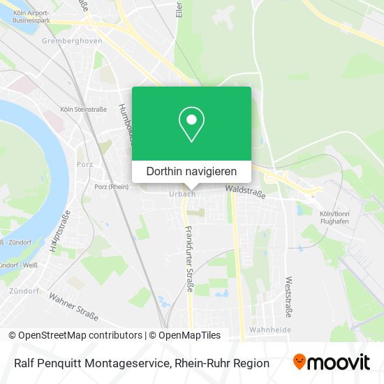 Ralf Penquitt Montageservice Karte