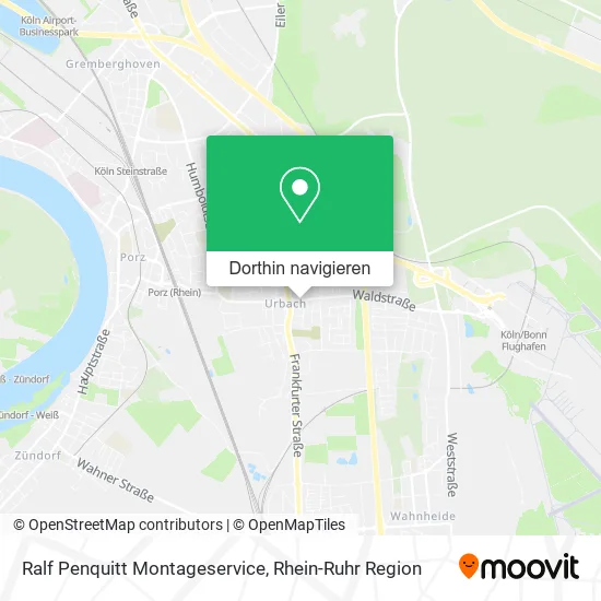 Ralf Penquitt Montageservice Karte