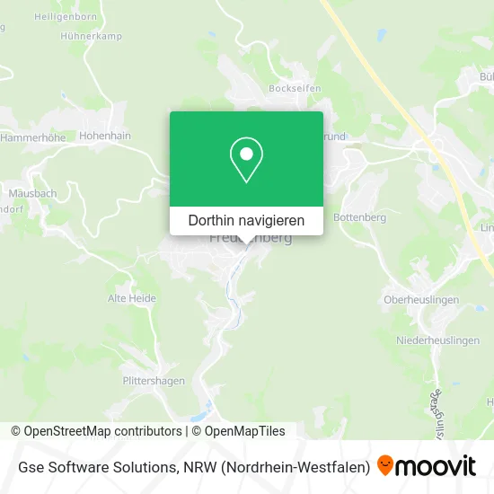 Gse Software Solutions Karte