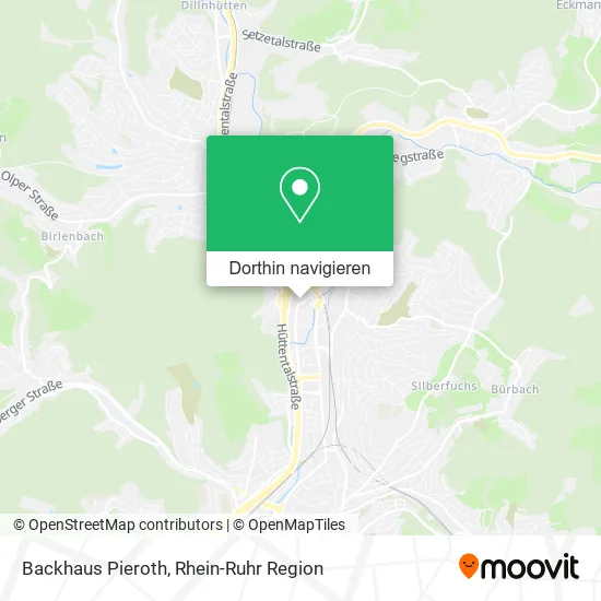 Backhaus Pieroth Karte