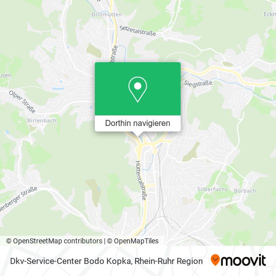 Dkv-Service-Center Bodo Kopka Karte