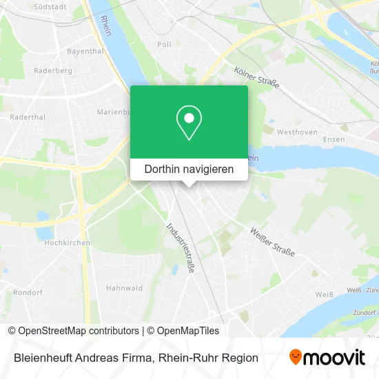 Bleienheuft Andreas Firma Karte