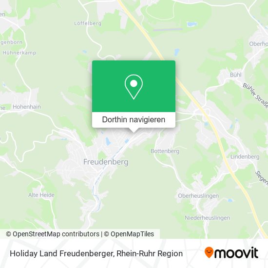 Holiday Land Freudenberger Karte