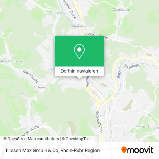 Fliesen Max GmbH & Co Karte