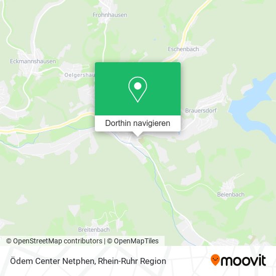 Ödem Center Netphen Karte