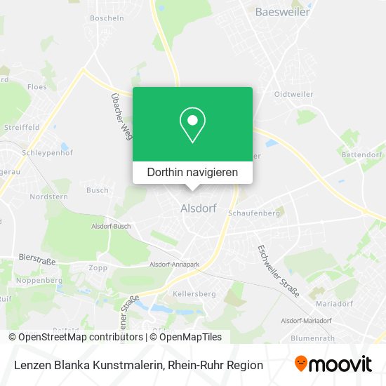 Lenzen Blanka Kunstmalerin Karte