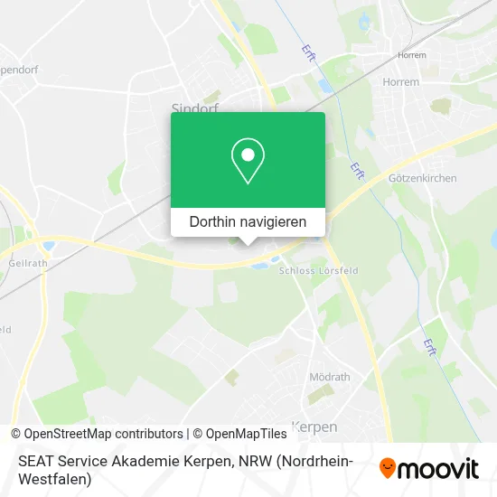 SEAT Service Akademie Kerpen Karte