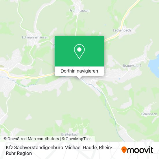 Kfz Sachverständigenbüro Michael Haude Karte