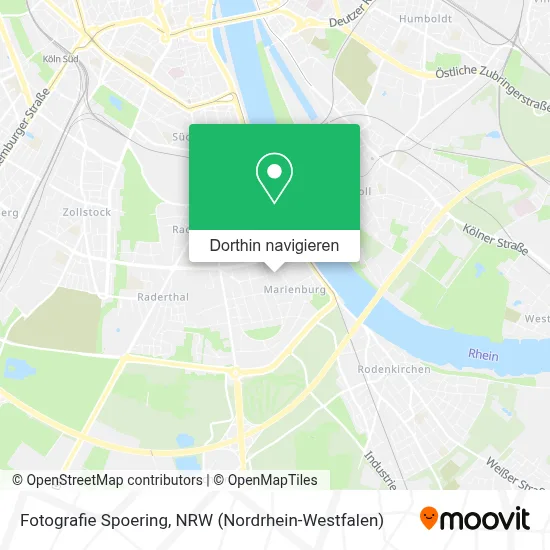 Fotografie Spoering Karte