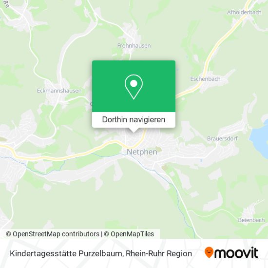 Kindertagesstätte Purzelbaum Karte