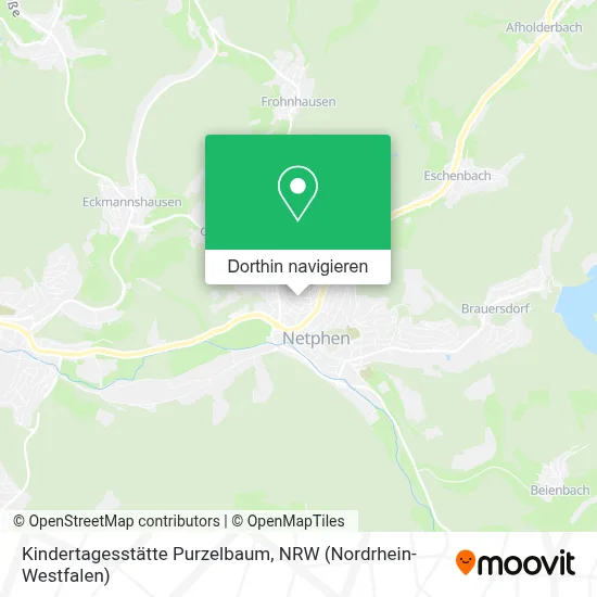 Kindertagesstätte Purzelbaum Karte