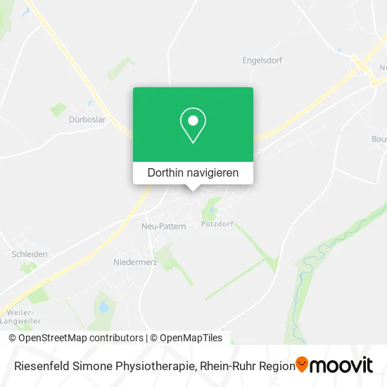 Riesenfeld Simone Physiotherapie Karte