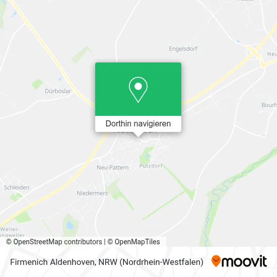 Firmenich Aldenhoven Karte