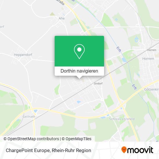 ChargePoint Europe Karte