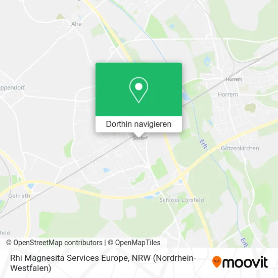 Rhi Magnesita Services Europe Karte