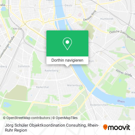 Jörg Schüler Objektkoordination Consulting Karte