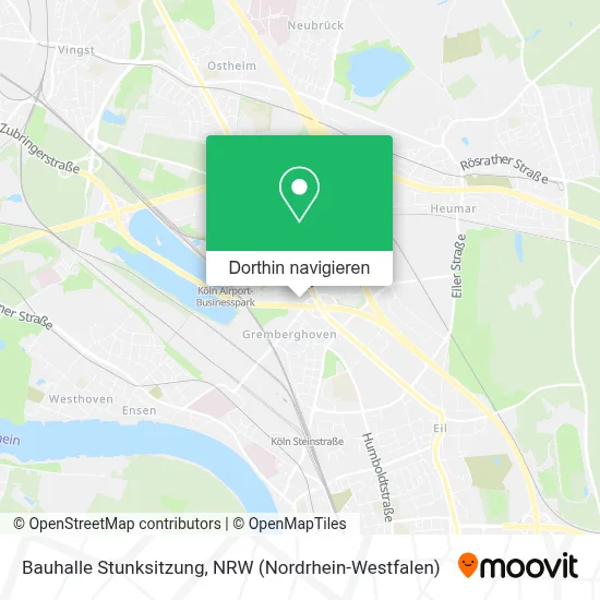 Bauhalle Stunksitzung Karte