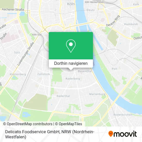 Delicato Foodservice GmbH Karte