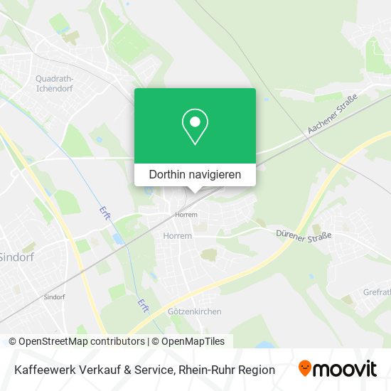 Kaffeewerk Verkauf & Service Karte
