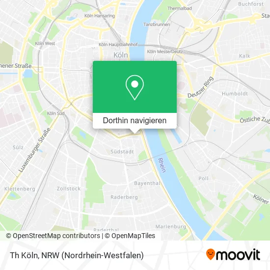Th Köln Karte