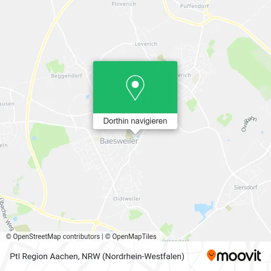 Ptl Region Aachen Karte