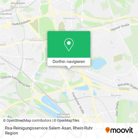 Rsa-Reinigungsservice Salem Asan Karte