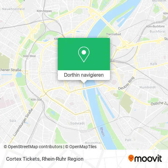 Cortex Tickets Karte