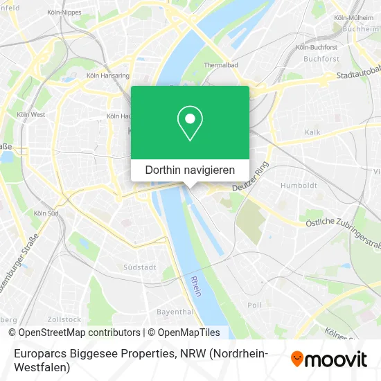 Europarcs Biggesee Properties Karte