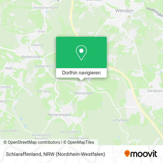 Schlaraffenland Karte