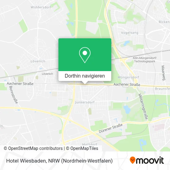 Hotel Wiesbaden Karte