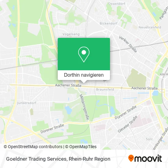 Goeldner Trading Services Karte