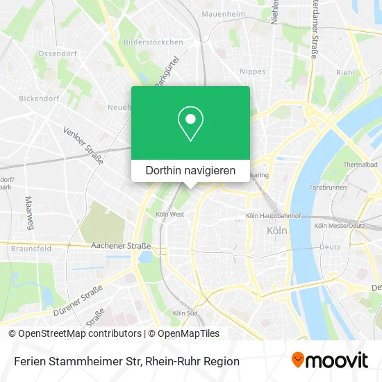 Ferien Stammheimer Str Karte