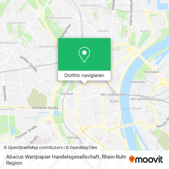 Abacus Wertpapier Handelsgesellschaft Karte