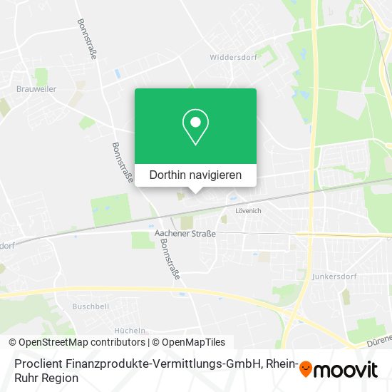 Proclient Finanzprodukte-Vermittlungs-GmbH Karte