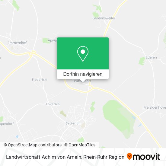 Landwirtschaft Achim von Ameln Karte