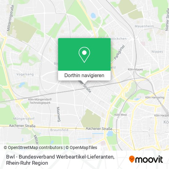 Bwl - Bundesverband Werbeartikel-Lieferanten Karte