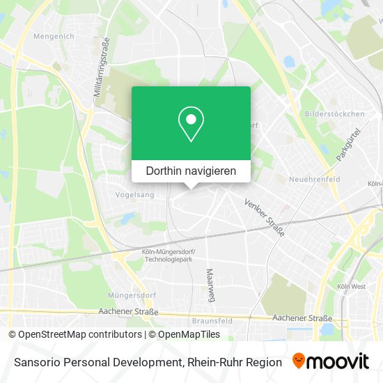 Sansorio Personal Development Karte