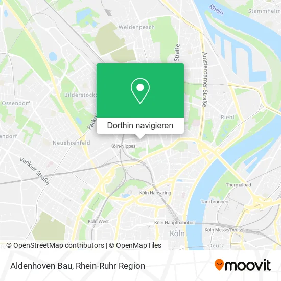 Aldenhoven Bau Karte