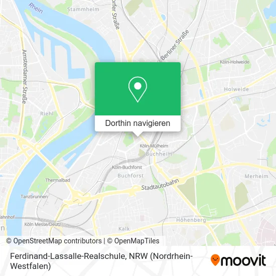 Ferdinand-Lassalle-Realschule Karte