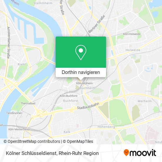 Kölner Schlüsseldienst Karte