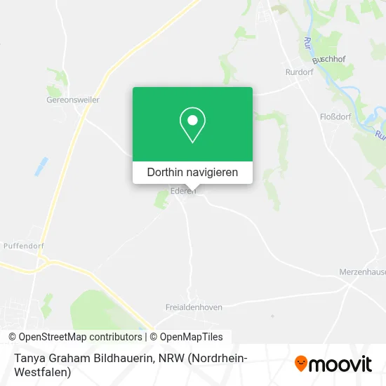 Tanya Graham Bildhauerin Karte