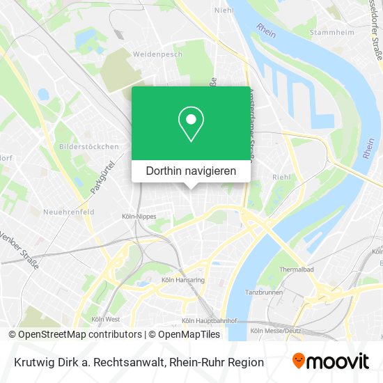 Krutwig Dirk a. Rechtsanwalt Karte