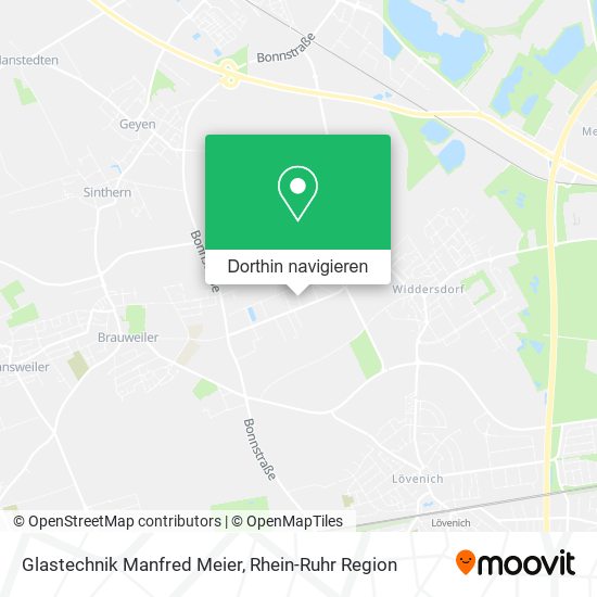 Glastechnik Manfred Meier Karte