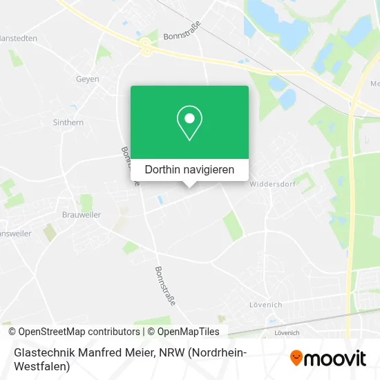 Glastechnik Manfred Meier Karte