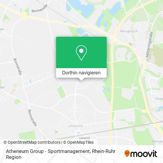 Atheneum Group - Sportmanagement Karte