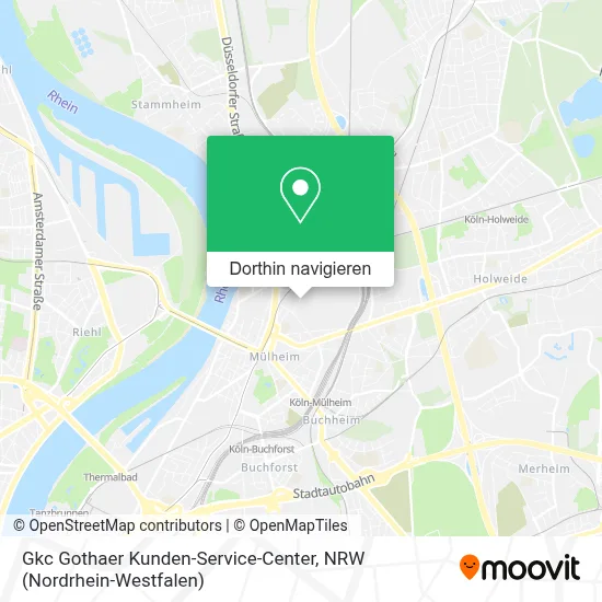 Gkc Gothaer Kunden-Service-Center Karte